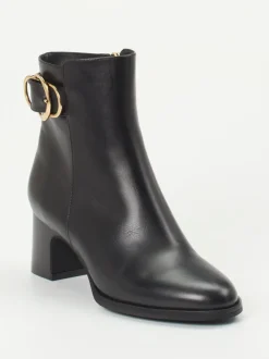 Konstantin Starke – Stiefeletten aus Kalbleder Schwarz