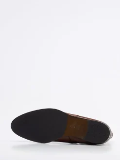 Konstantin Starke – Stiefelette aus Kalbleder braun