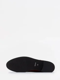 Konstantin Starke – Stiefelette aus Lammleder braun