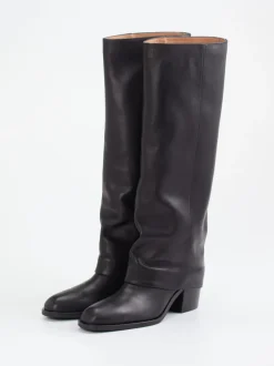 Konstantin Starke – Stiefel aus Kalbleder tiefschwarz