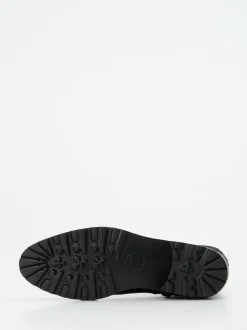 Konstantin Starke – Stiefelette aus Lammleder schwarz