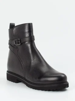 Konstantin Starke – Stiefeletten aus Kalbleder Schwarz