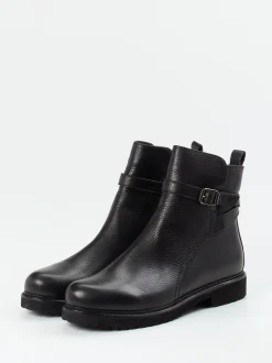 Konstantin Starke – Stiefeletten aus Kalbleder Schwarz