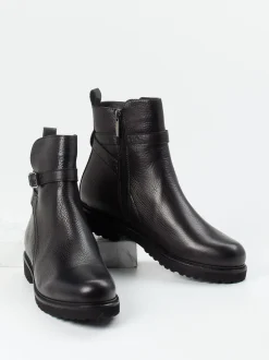 Konstantin Starke – Stiefeletten aus Kalbleder Schwarz