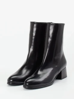 Konstantin Starke – Stiefeletten aus Lammleder Blau