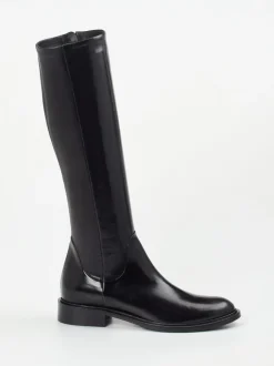 Konstantin Starke – Stiefel aus Lammleder in Blau