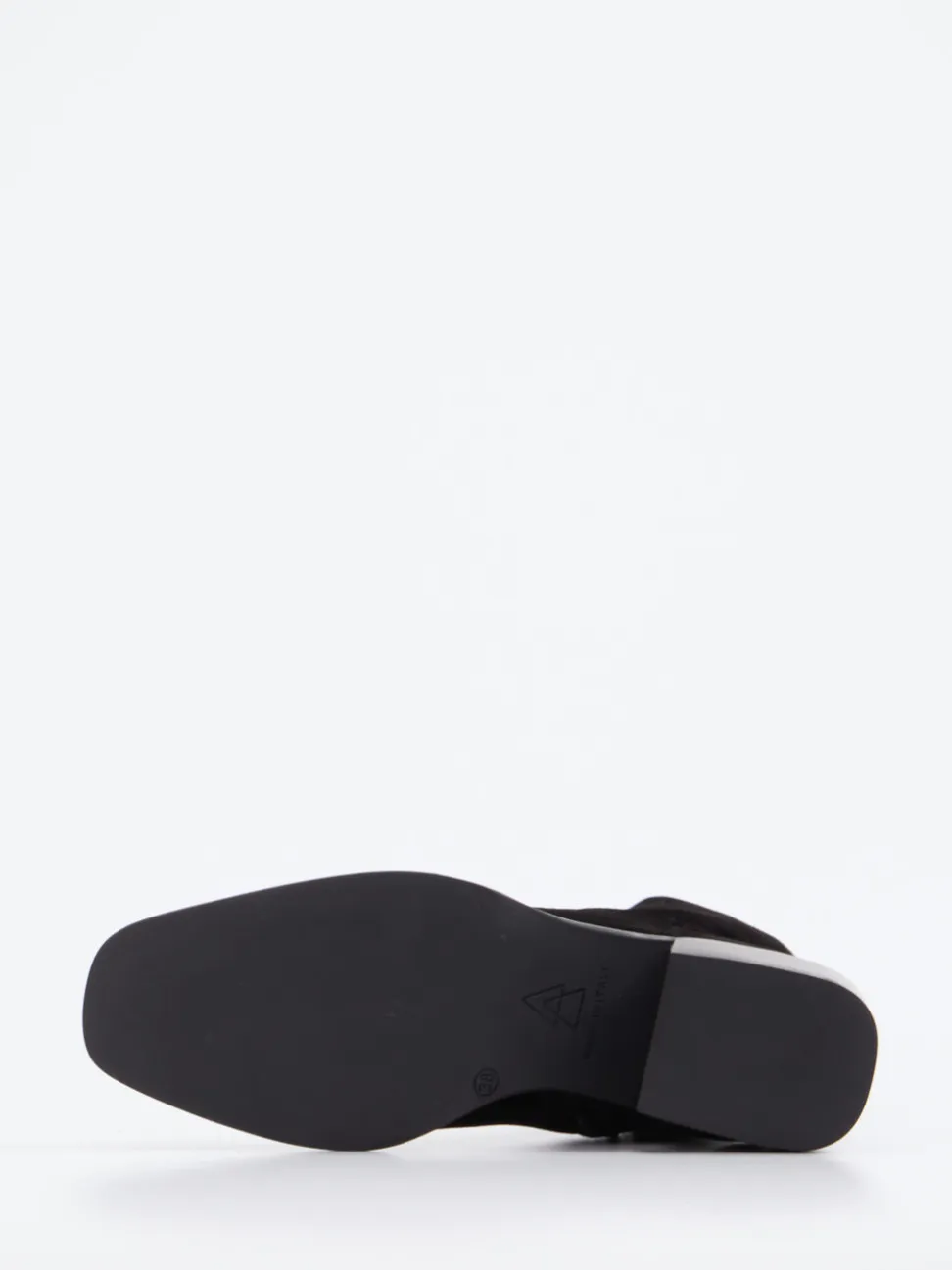 Konstantin Starke – Stiefeletten aus Veloursleder Schwarz