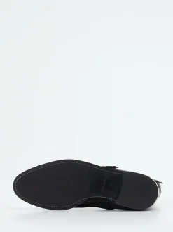 Konstantin Starke – Stiefelette aus Kalbleder Schwarz