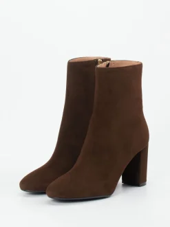 Konstantin Starke – Stiefeletten aus Veloursleder braun