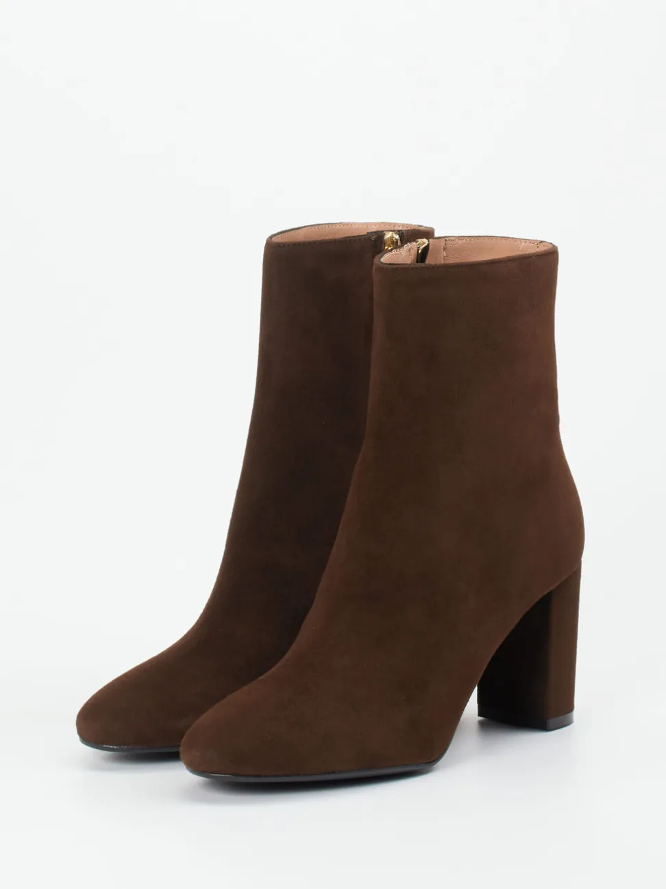 Konstantin Starke – Stiefeletten aus Veloursleder braun
