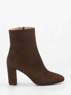 Konstantin Starke – Stiefeletten aus Veloursleder braun