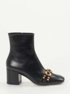 Konstantin Starke – Stiefelette aus Kalbleder Schwarz