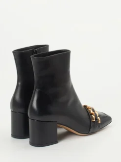 Konstantin Starke – Stiefelette aus Kalbleder Schwarz