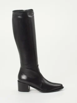 Konstantin Starke – Stiefel aus Lammleder Schwarz