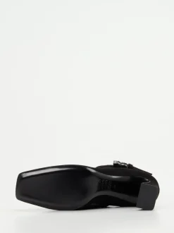 Konstantin Starke – Stiefelette aus Veloursleder Schwarz