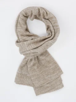Konstantin Starke – Strickschal aus Textil in Beigebraun