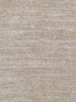 Konstantin Starke – Strickschal aus Textil in Beigebraun