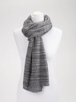 Konstantin Starke – Strickschal aus Textil in Grau