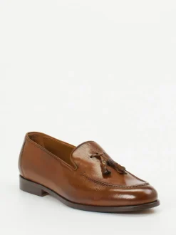 Konstantin Starke – Tassel Loafer aus Büffelleder braun