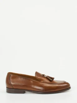 Konstantin Starke – Tassel Loafer aus Büffelleder braun