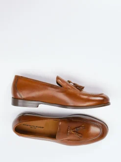 Konstantin Starke – Tassel Loafer aus Büffelleder braun