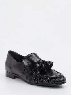 Konstantin Starke – Tassel Loafer aus Lackleder Schwarz