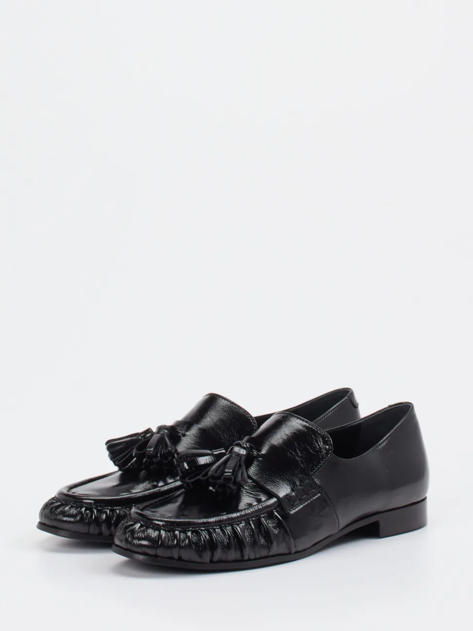Konstantin Starke – Tassel Loafer aus Lackleder Schwarz