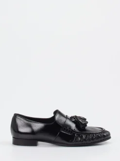 Konstantin Starke – Tassel Loafer aus Lackleder Schwarz