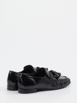 Konstantin Starke – Tassel Loafer aus Lackleder Schwarz