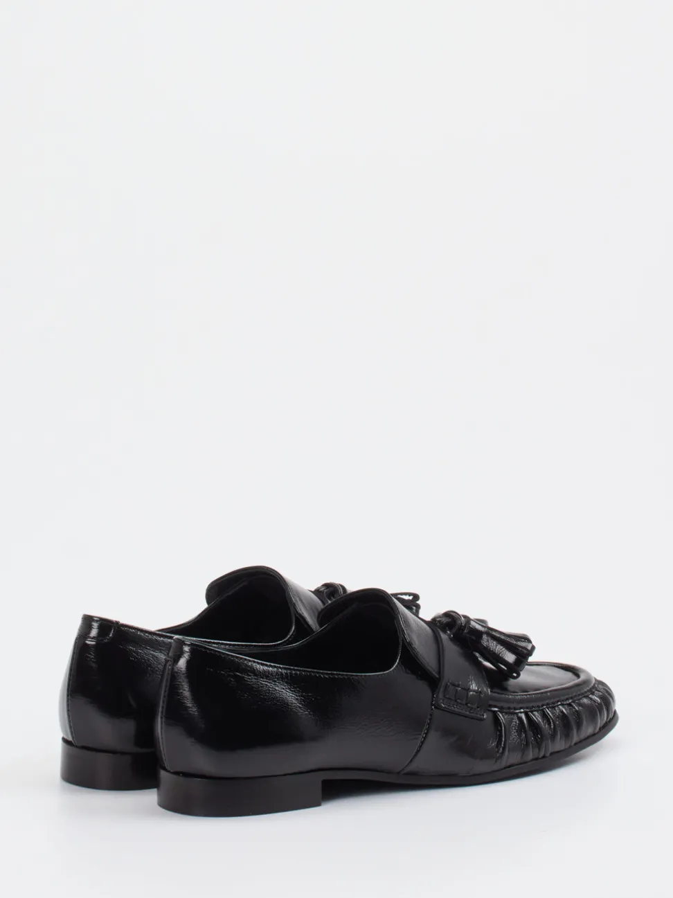 Konstantin Starke – Tassel Loafer aus Lackleder Schwarz