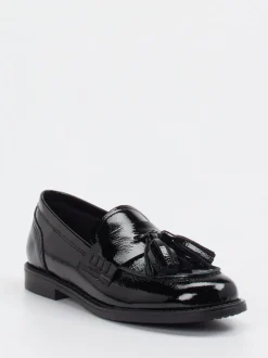 Konstantin Starke – Tassel Loafer aus Lackleder Schwarz