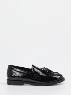Konstantin Starke – Tassel Loafer aus Lackleder Schwarz