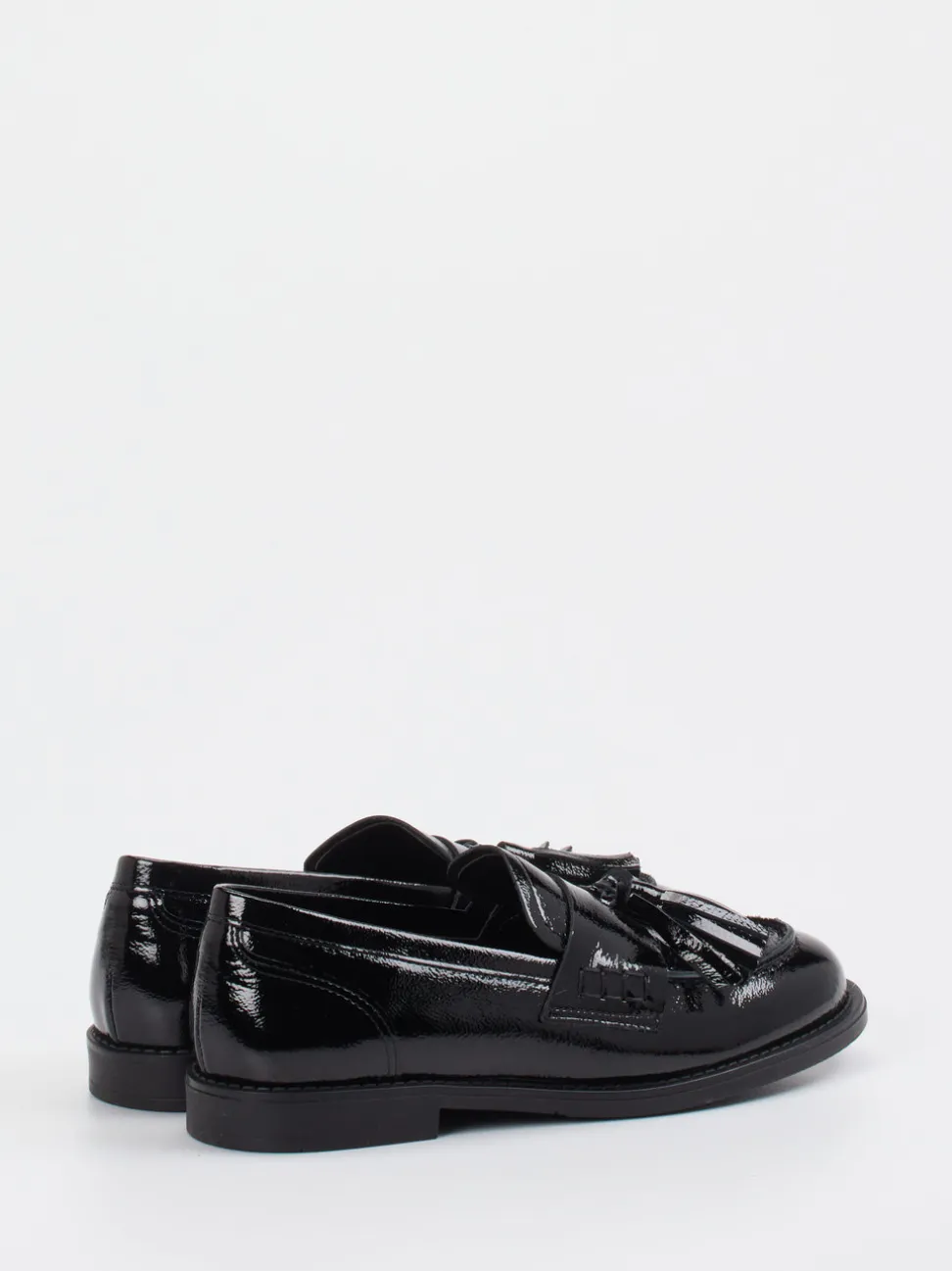 Konstantin Starke – Tassel Loafer aus Lackleder Schwarz
