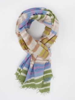 Konstantin Starke – Webschal aus Feinstrick multicolor