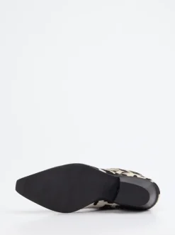 Konstantin Starke – Western-Stiefeletten aus Ponyfell