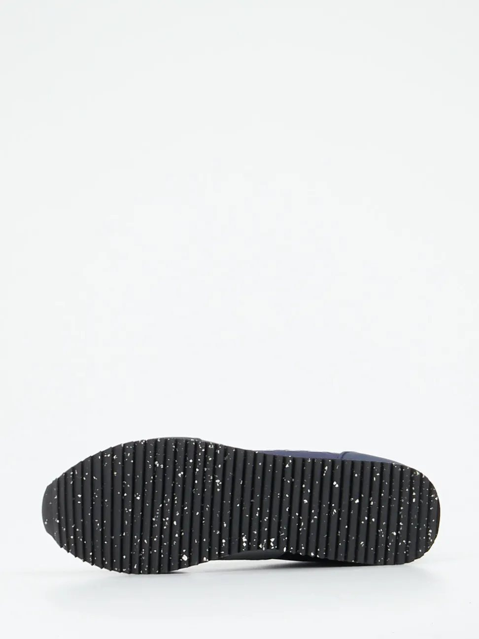 La Martina – Retro-Sneaker aus Textil Dunkelblau