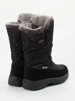 Lackner – Thermoboots aus Nylon Schwarz mit Spikes