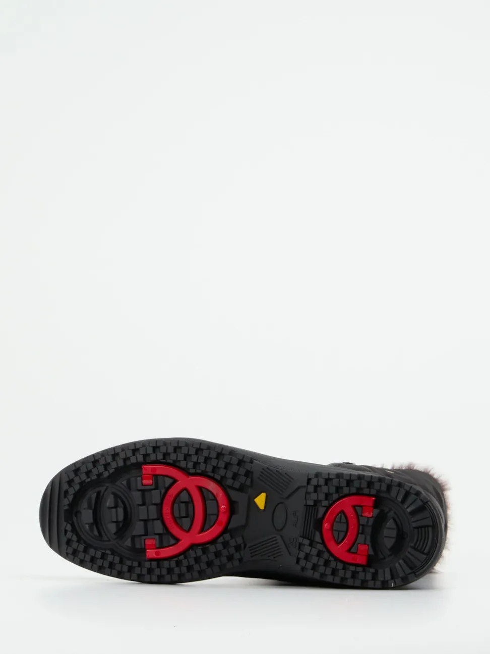 Lackner – Thermoboots aus Nylon Schwarz mit Spikes
