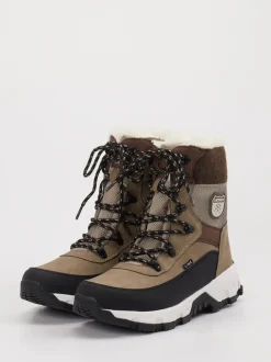 Lackner – Winterboots aus Materialmix braun