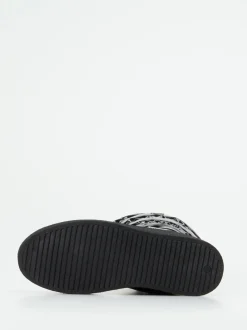 Lackner – Winterstiefel aus Nylon schwarz glänzend