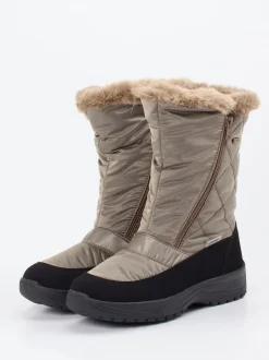 Lackner – Winterstiefel aus Nylon in Taupe