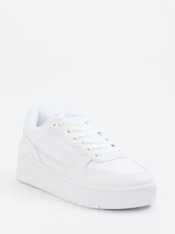 Lacoste – Sneaker aus Leder in Weiß