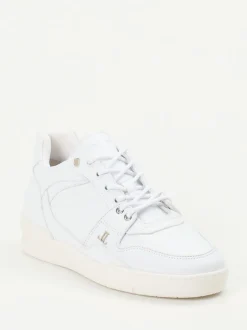 Leandro Lopes – Sneaker aus Kalbleder in Offwhite
