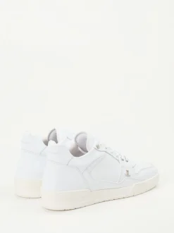Leandro Lopes – Sneaker aus Kalbleder in Offwhite