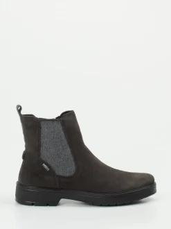 Legero – Chelsea Boots aus Veloursleder Anthrazit