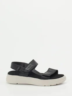 Legero – Komfortsandalen aus Kalbleder schwarz