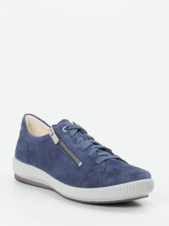 Legero – Komfort-Sneaker aus Veloursleder jeansblau