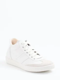 Legero – Mid-Top Sneaker aus Lammleder weiß