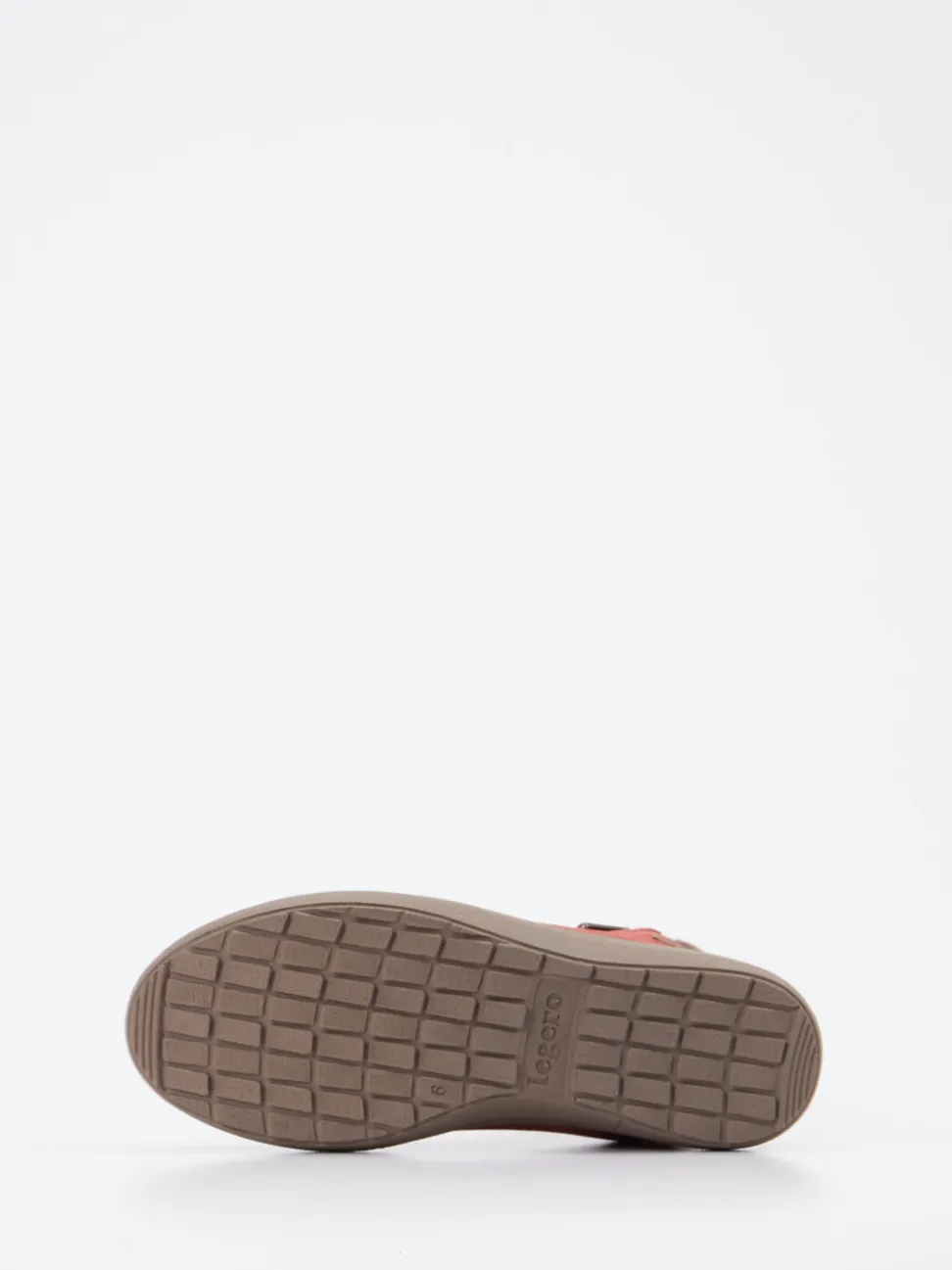 Legero – Schnürboots aus Veloursleder ziegelrot