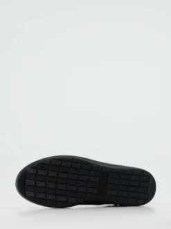 Legero – Schnürstiefelette aus Veloursleder schwarz
